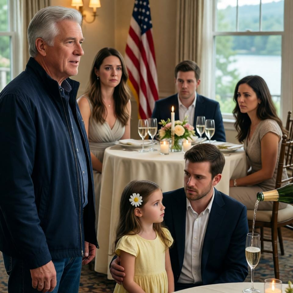 LA-At my brother’s rehearsal dinner, i arrived with my 6-year-old daughter. my mom pulled me aside and coldly said, “emma isn’t the flower girl anymore. it changed.” so we stayed silent. then my father texted me: “meet me on the porch. right now.” what he said in front of everyone left my brother and mother without a single word…