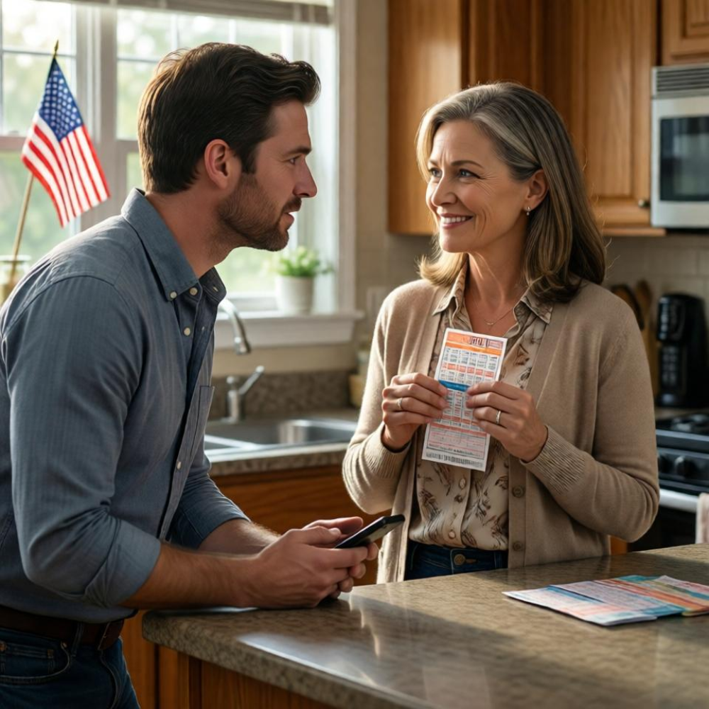 LA-After 5 years in my house, my son-in-law won $75m in the lottery. that same day he told me, “get out to a nursing home!” i smiled: “dear, did you check the name on the ticket?”