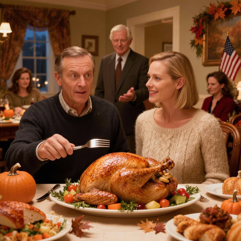 LA-At thanksgiving dinner, my dad lifted his glass with a smirk. “your sister paid off her house… unlike someone here.” I kept smiling. Calmly, i asked him to pass the turkey. Then i turned to my brother-in-law. “so… how’s that $340k refinance coming along?” His fork slipped—clattering hard against the plate.