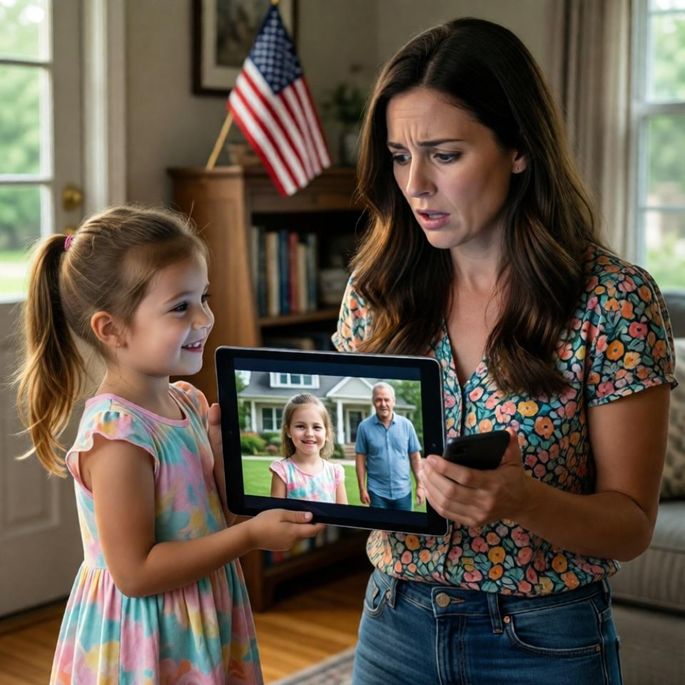 LA-My 4-year-old daughter had been staying at my parents’ house for a week during summer vacation. when she came home, she ran up to me with a big smile and said, “mommy, it was so fun! look at this photo!” the moment i saw the photo on the tablet she handed me, i was speechless. with trembling hands, i called the police…