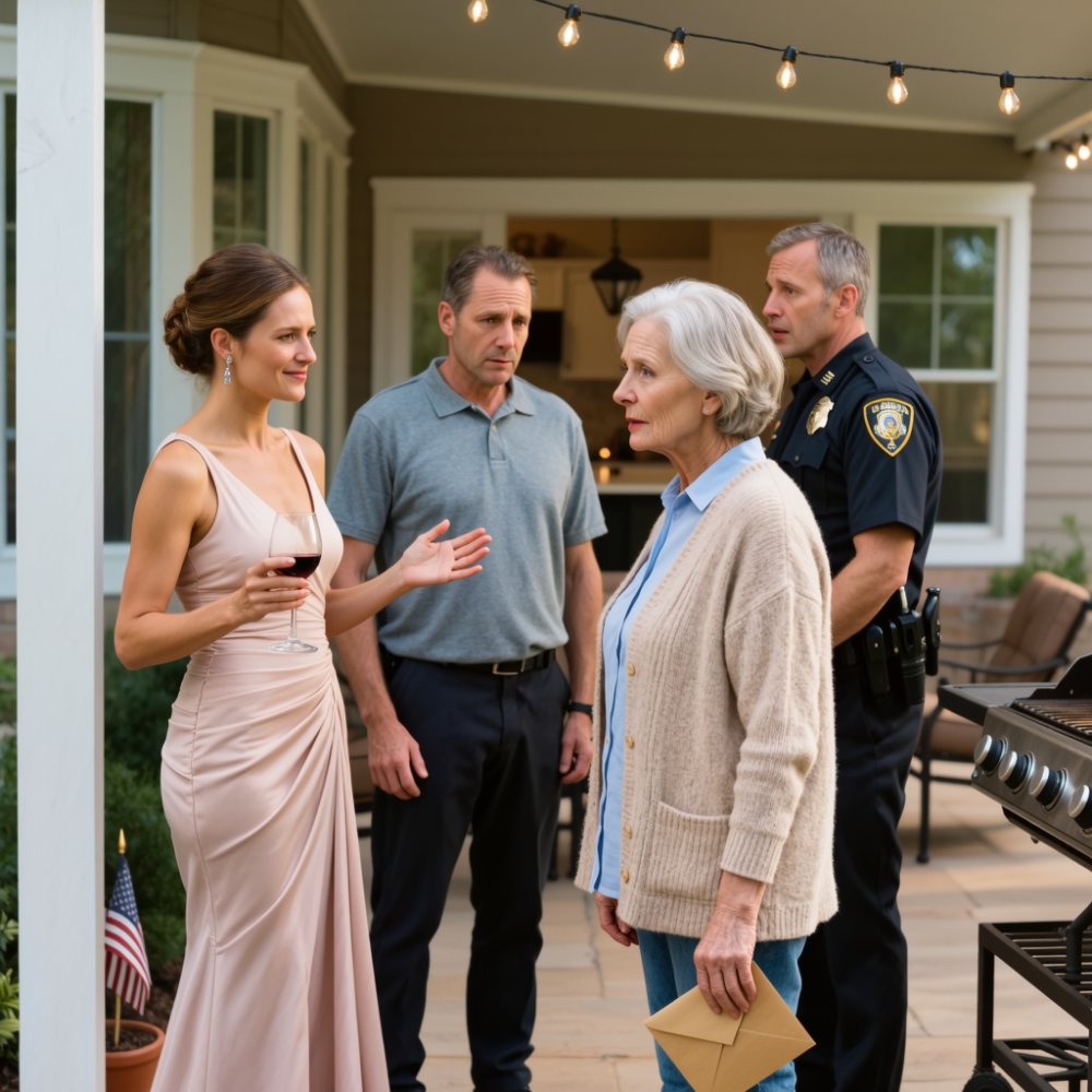 LA-My son struck me. I grabbed my belongings and escaped into the cold night. Hours later, my daughter-in-law partied in my backyard, shouting, “she’s gone! we’re free!” But as the music shook the house, no one noticed the front door slowly opening…