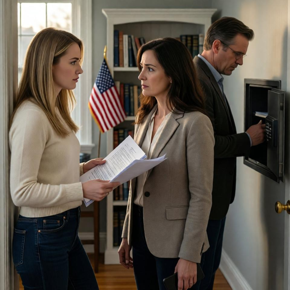 LA-“My parents said, ‘you have two days to get out of this house.’ i said nothing and walked away. when they opened the safe, they froze. my mom called me nonstop for 30 minutes. ‘don’t do this… the lawyer… the documents… please…'”