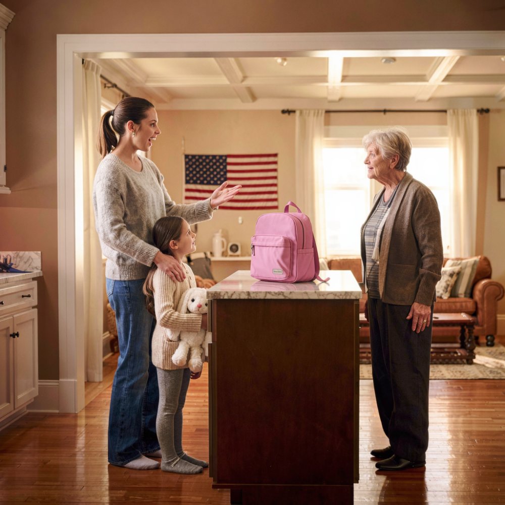 LA-“Your 4-year-old daughter has to leave this house because your sister and her kids don’t like your daughter.” I said, “mom, are you joking?” Mom replied, “no, i’m serious.” The next morning, i took my daughter, locked the door, and…