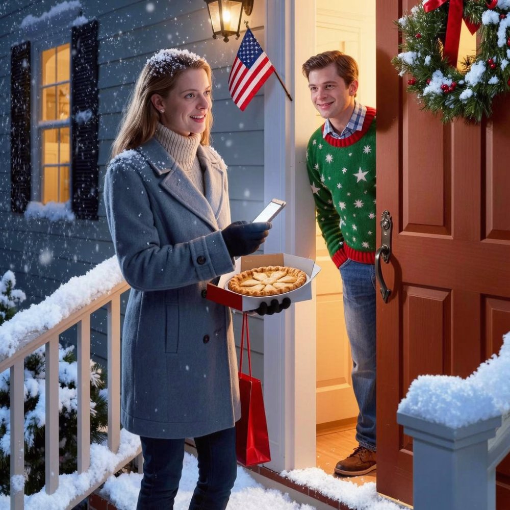 LA-I drove 6 hours through a snowstorm to surprise my family for christmas. My brother opened the door just enough to smirk. “you didn’t get the hint? it’s family only this year.” No one else came out. I left silently. Twenty minutes later, dad accidentally texted me: “unbelievable. she really thought she was welcome.” I opened my banking app and cut every bill. By morning: 43 missed calls, one voicemail—“please… don’t do this.”