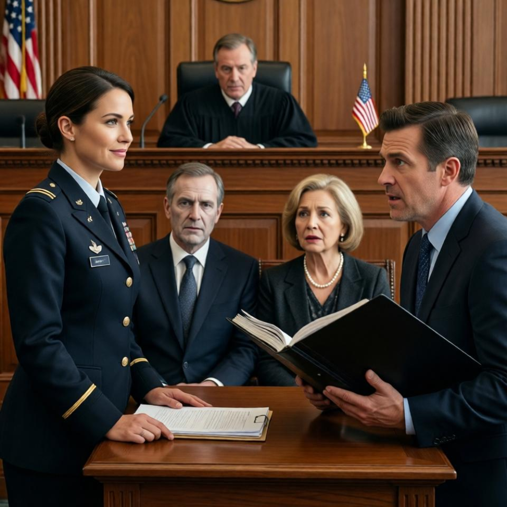 LA-“You’re too broke to hire a lawyer. pathetic.” everyone agreed… until the judge turned to their attorney and asked, “you really don’t know who she is?” he froze. the courtroom went silent. my parents went pale…