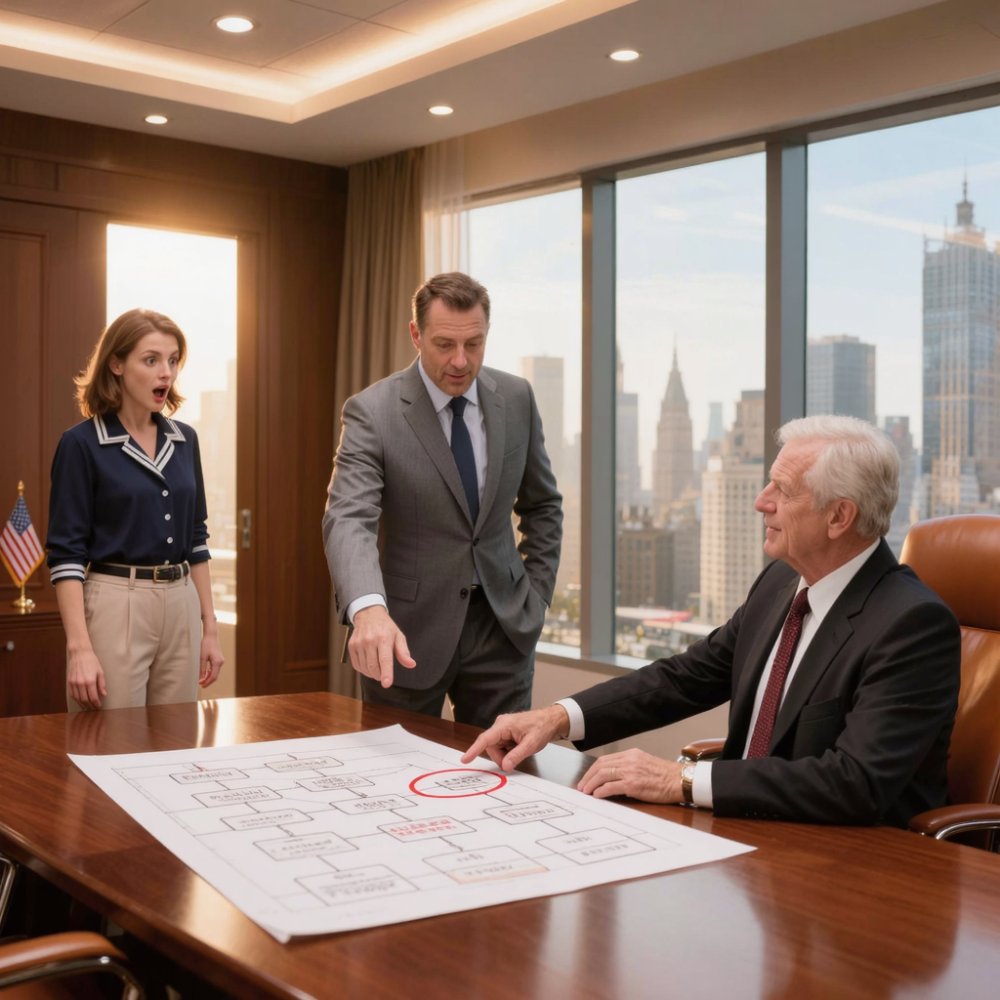 LA-“The new ceo is waiting. Don’t embarrass me!” my boss hissed as i walked in late. I’d stopped to give my lunch to a man. That same man was now sitting at the head of the boardroom table. He pushed an org chart towards my boss and, pointing to my boss’s picture, asked quietly…