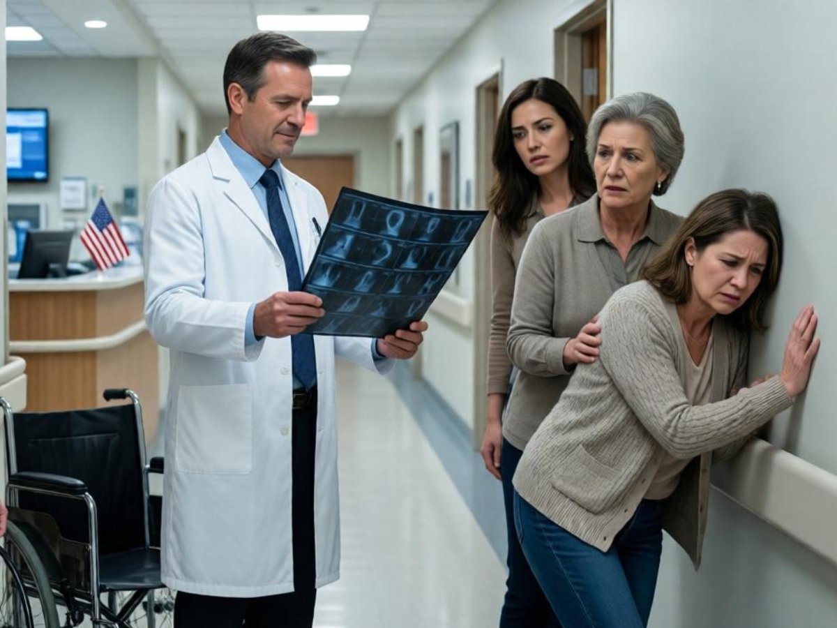 LA-I was hospitalized for three weeks. not one family member came. my sister texted: “stop being dramatic.” when the doctor called a family meeting and showed them the scans… my mother collapsed in the hallway.