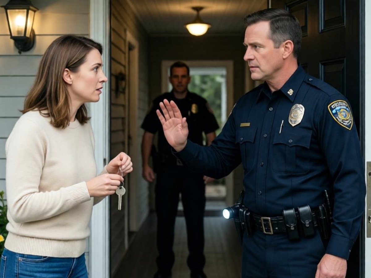 LA-I went to pick up my 5-year-old daughter from my sister’s house, but my key didn’t work. no one answered when i knocked, so i called the police. when the officer entered, he said, “ma’am, you shouldn’t look…” i asked, “why?” he replied, “your daughter is already…”