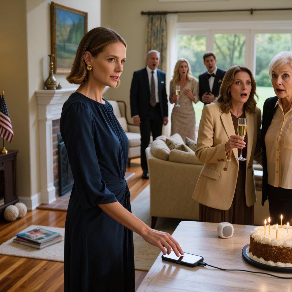 LA-My mom sent a message: “we changed all the locks on the front door and also the gate code. we no longer trust you.” i replied: “noted. that was clever. but i believe you forgot one thing.” at my mom’s party… i played their voice recording. the room went silent…