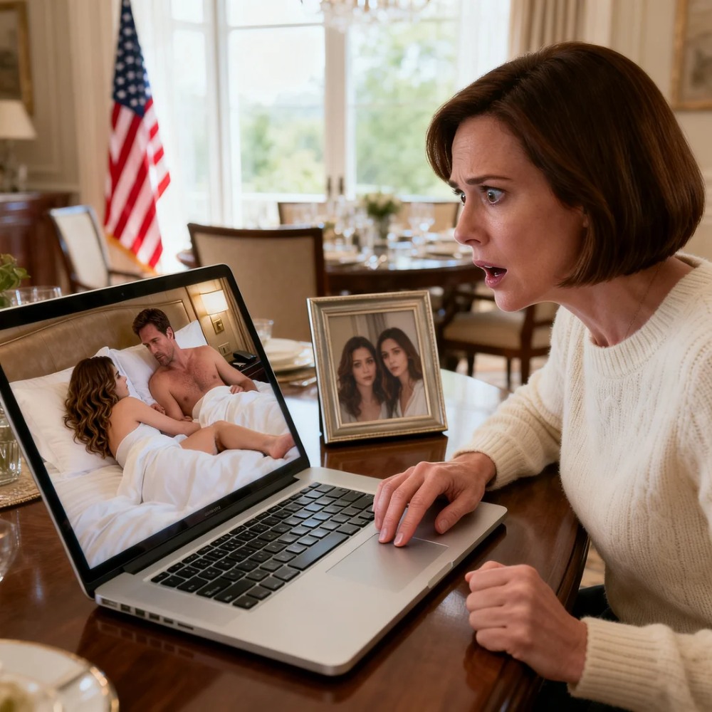 LA-I borrowed my husband’s laptop for a zoom call. an email popped up: “rosewood suite, confirmed.” i clicked. photos of him… shirtless. but what shattered me was recognizing the woman in bed with him.