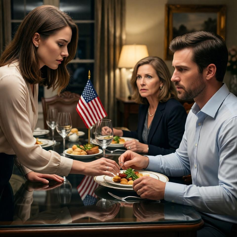 LA-He said it at dinner, in front of his parents… like it was nothing: “you’re not good enough for my world.” i didn’t cry. i didn’t fight. i just took off the ring… and walked away.