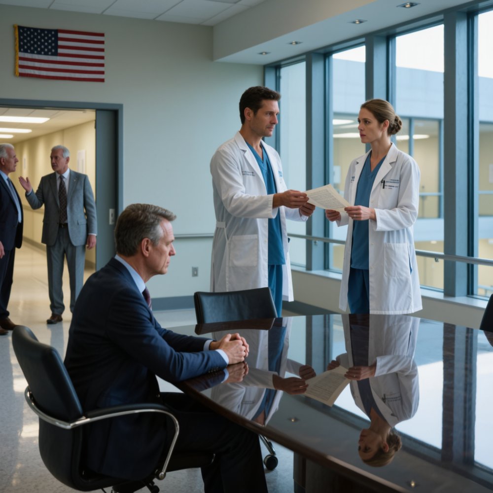 LA-“You don’t belong in this or, sweetie,” my brother said at the meeting. “real surgeons only—not girls playing doctor.” The room went silent. Then the chief walked in, ignored him, and called her name. “the floor is yours. Go save her life.”