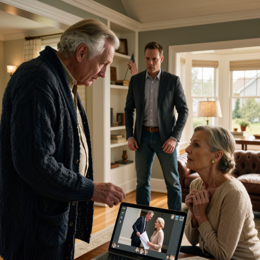 LA-I came home to find my wife sitting alone, shaking. My son appeared and said, “dad, she was like this when i got here. I don’t know what happened.” But when i pulled up the security footage to find the truth… what i saw on that screen destroyed me.