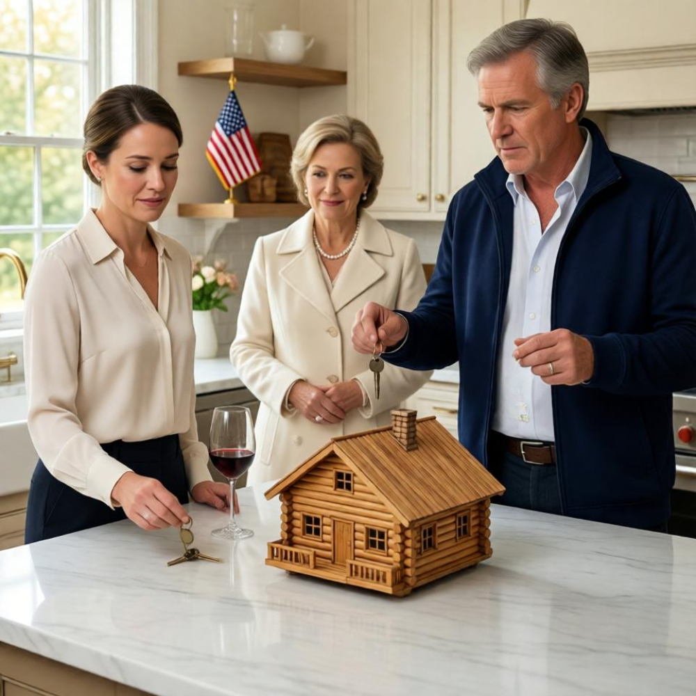 LA-At my housewarming, i gave my parents a home i built for 9 months. they tossed the keys like junk: “you’re just a clerk, dear.” i took them back and left. the next day, i phoned my lawyer… the firm’s partner panicked: “mr. harmon… you must see this. immediately.”