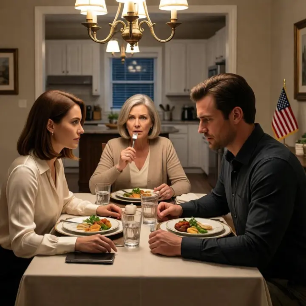 LA-I looked my husband straight in the eyes and warned him, “one more word from your mother about my salary—and there will be no more polite conversations. i’ll explain to her myself where her place is, and why my money is not her property. do you understand?”