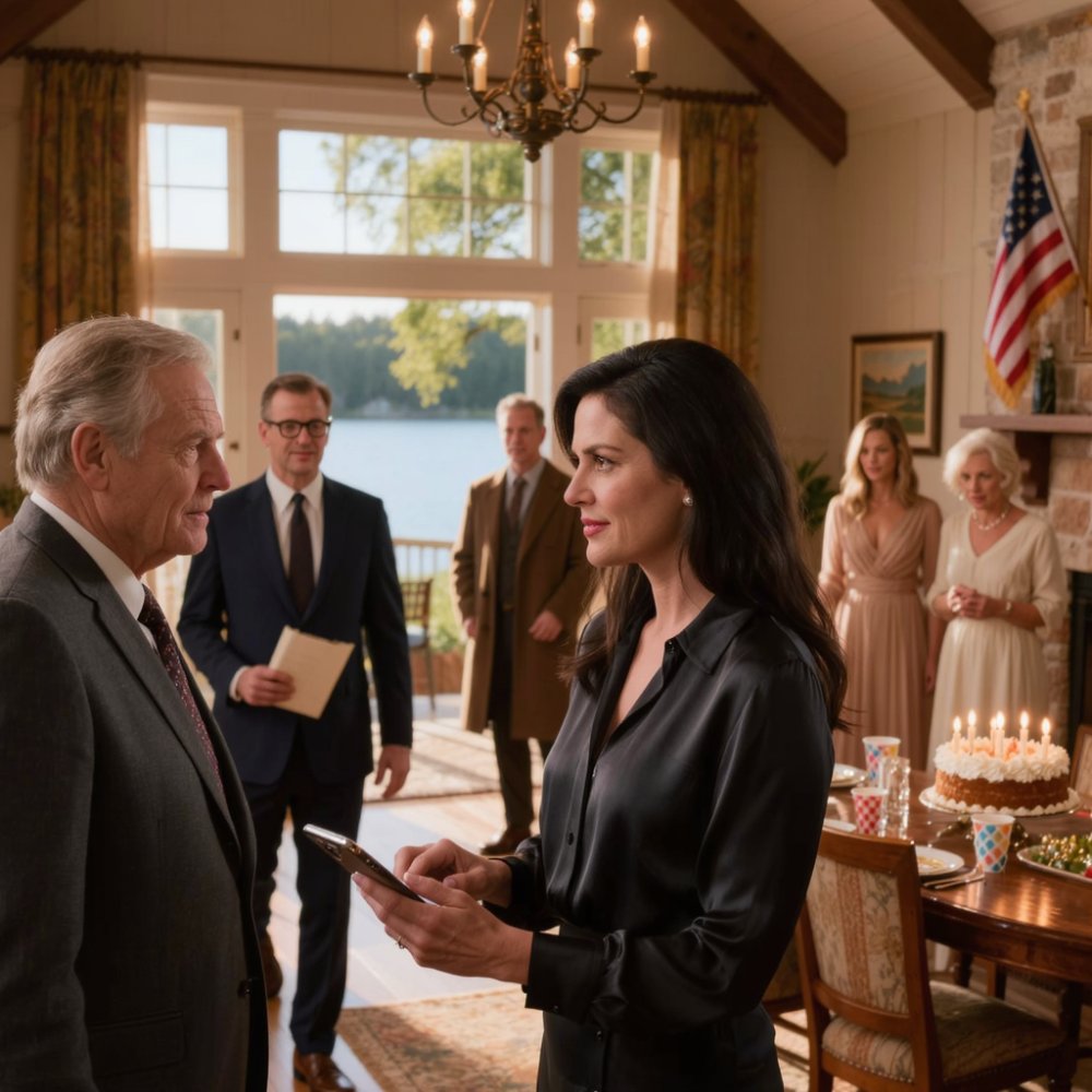 LA-“The party is cancelled. The lawyer is coming,” my father said on my birthday because i refused to give my sister my $1.5m vacation home. I just nodded. Right behind the lawyer came the police i had called.