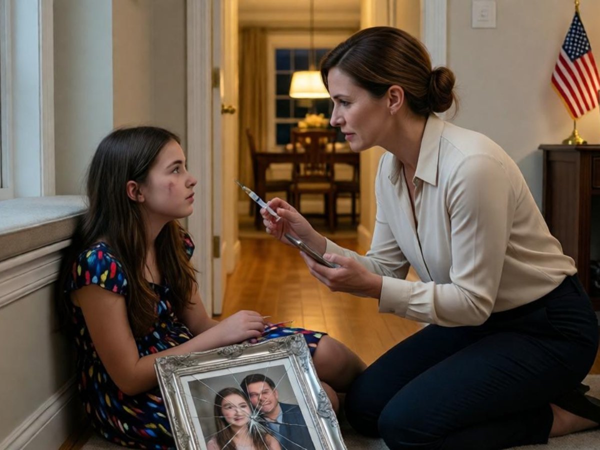 LA-I found my daughter bruised, struggling to breathe. she whispered, “your parents… they said i’m not real family.” i phoned my uncle and said, “it’s time. use that power grandpa gave us.”