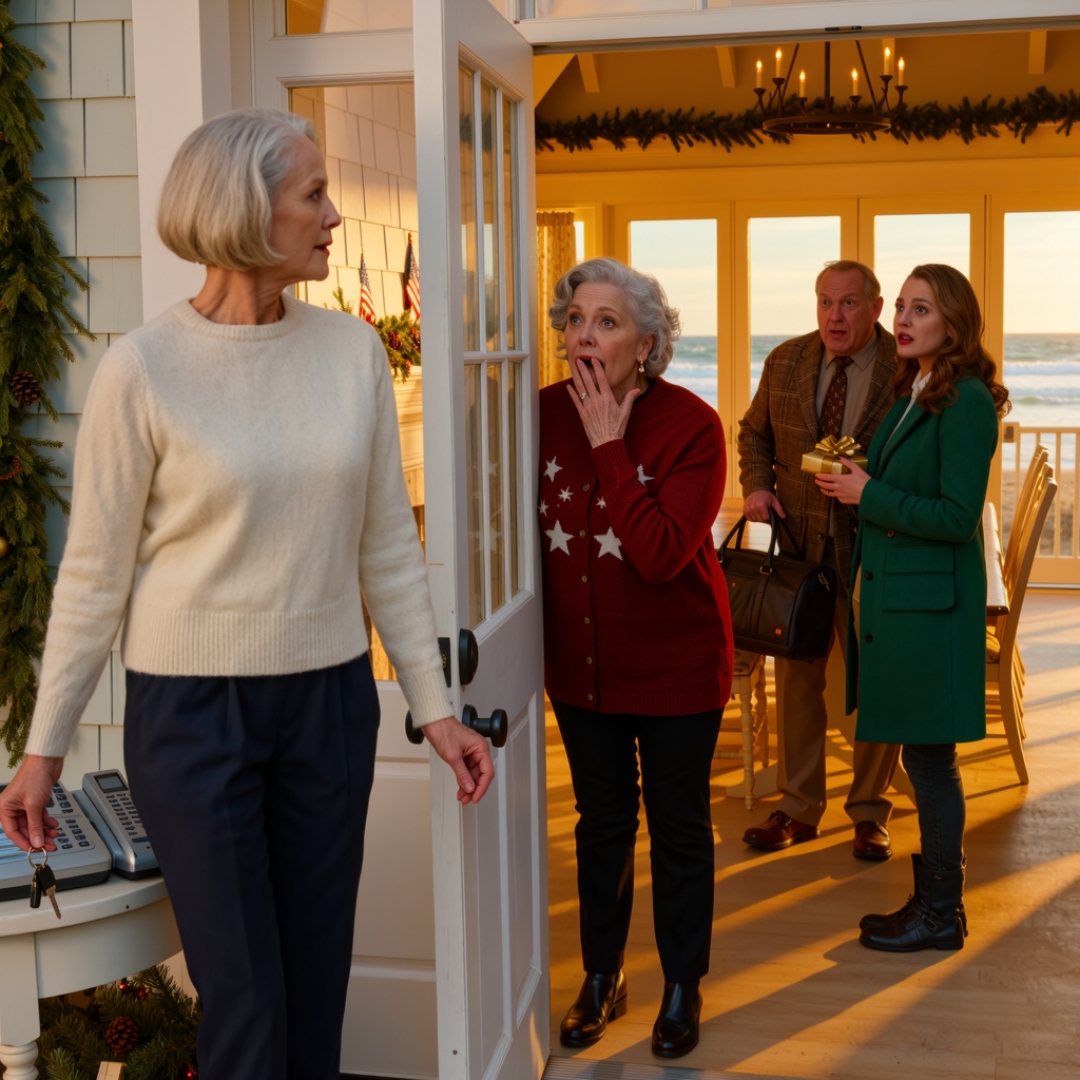 “This year, only Jessica’s family is coming,” my son Thomas said on the phone, like I was supposed to accept being cut out of Christmas without a second thought. I simply answered, “Perfect.” What he didn’t know was that I had just bought a seven-million-dollar beach house and was no longer interested in waiting around for an invitation from anyone. So I invited everyone myself. By the time the first guests saw where Christmas would really be happening, my phone was already exploding with frantic calls.