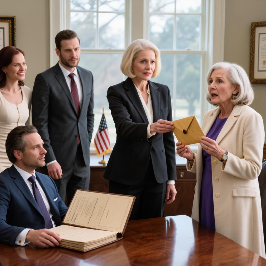 When my husband died, our children took control of his $30 million empire — the companies, the estates, the apartments, the cars. I was left with a dusty envelope and a room full of people acting like that was exactly what I deserved. I waited until I was alone to open it. Inside was a single sheet of paper, a bank account number, and one sentence written for me alone: “This is for the woman who always loved me truly.” When I finally checked the balance, I understood why my husband had said nothing until the very end.