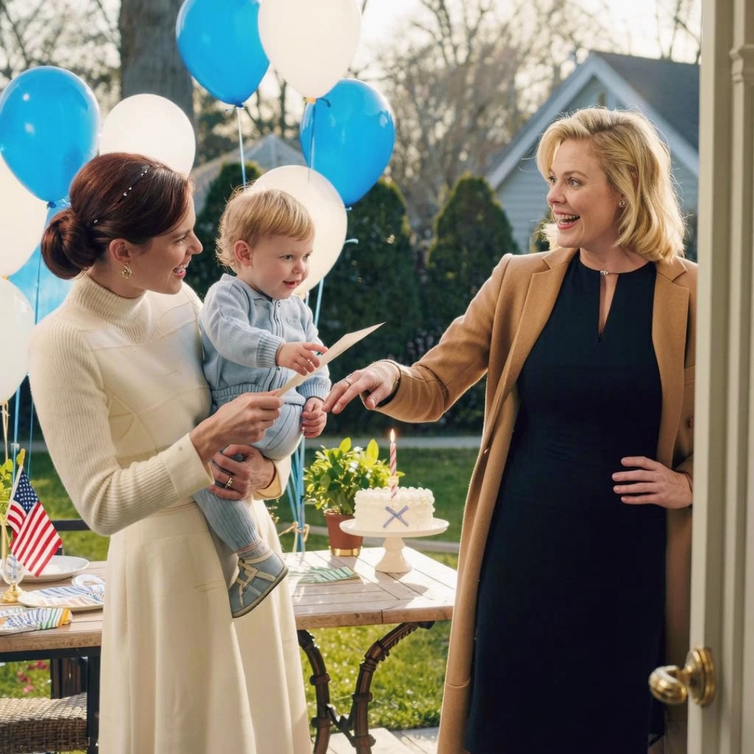 After my husband’s funeral, I went to my nephew’s first birthday party thinking the worst of the week was already behind me. I was wrong. In front of the whole room, my sister stood up and said, “My son is your husband’s child, and I’ll be taking half of your $800,000 house as inheritance.” Then she held up what she claimed was his will like she had already won. I looked at her, said, “Oh, I see,” and tried not to laugh, because my husband had left behind one detail she never saw coming.