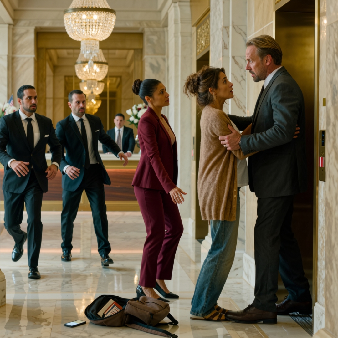 They laughed at my clothes, questioned my reservation, and made it clear they didn’t think I belonged in the hotel my husband and I owned. I said nothing. By the time Adrien stepped out of the elevator, everyone in that marble lobby had already exposed themselves.