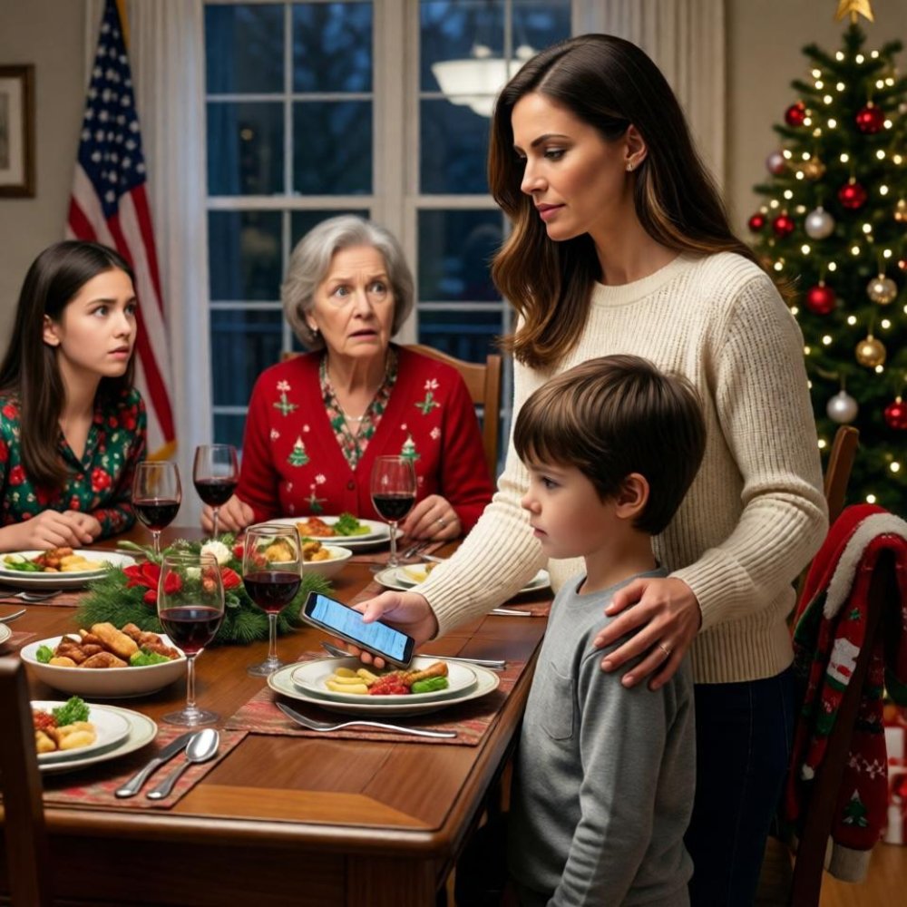 LA-My family kicked my 7-year-old and me out during Christmas dinner. “you should leave and never return,” my sister said. “christmas is so much better without you,” mom added. i didn’t beg. i just said, “then you won’t mind me doing this.” five minutes later, they were begging me to undo it…