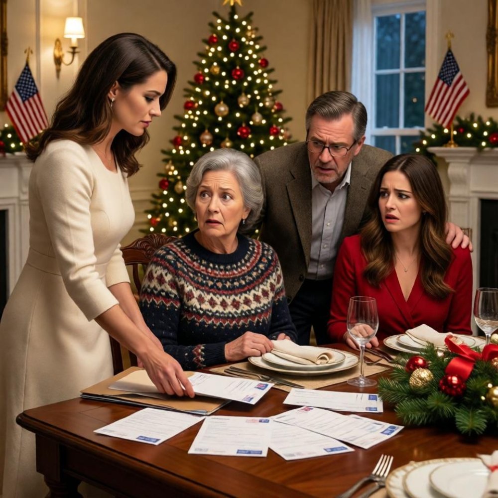 LA-At christmas, my mom said: “sister’s wedding was great! When’s yours?” I answered: “had mine. You got invitations.” Total silence. Dad: “we never received them.” I took out delivery receipts. All signed for… “haha. Oh wow.” “now i know who did…”