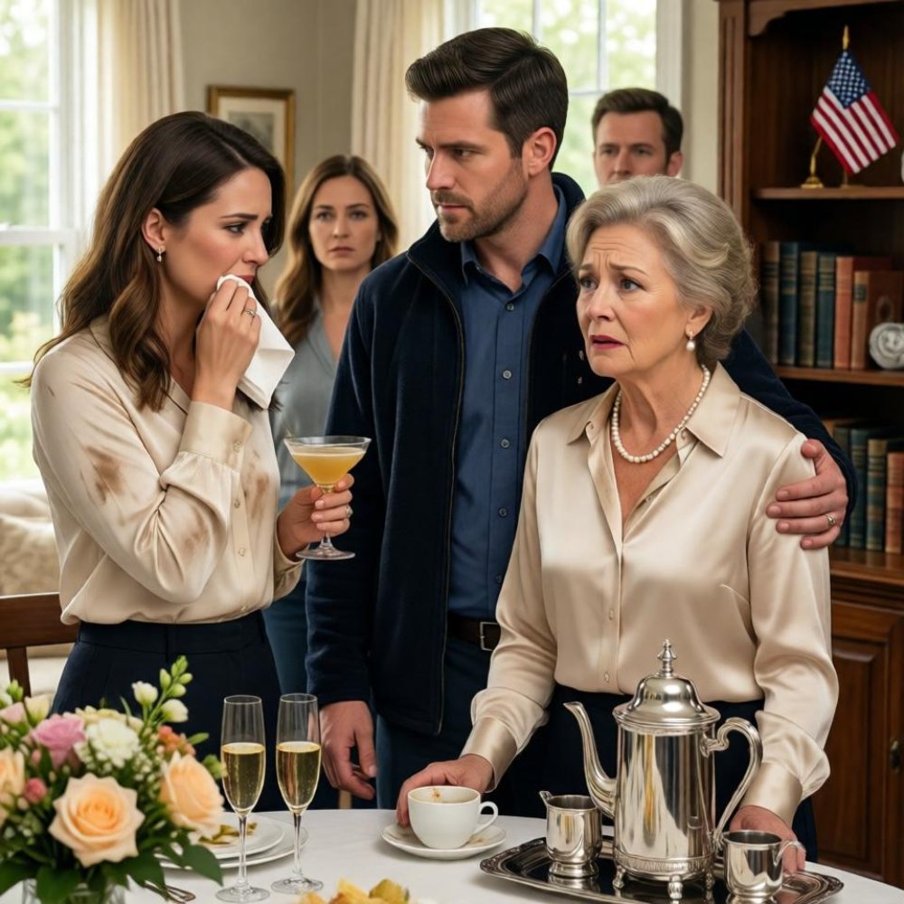 LA-My mother demanded I cancel my wedding and give $50,000 for my sister’s dream wedding. When I refused, she threw coffee at my face in front of sixty guests. Then my fiancé walked in and revealed the secret I’d been keeping from all of them for years.