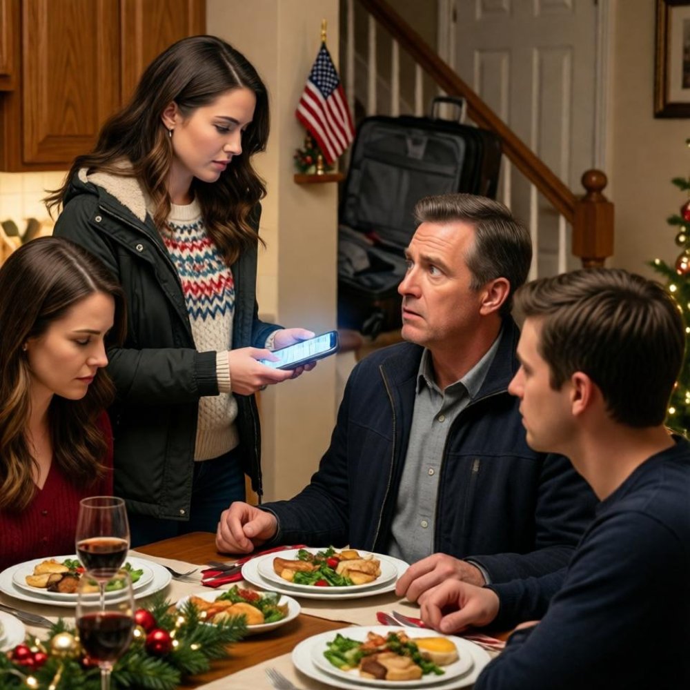 LA-At Christmas dinner, Dad said, “You’re a burden. Get out.” The next day, I packed — and cut off over $2,000 in monthly bills they depended on. What happened next shocked even me….