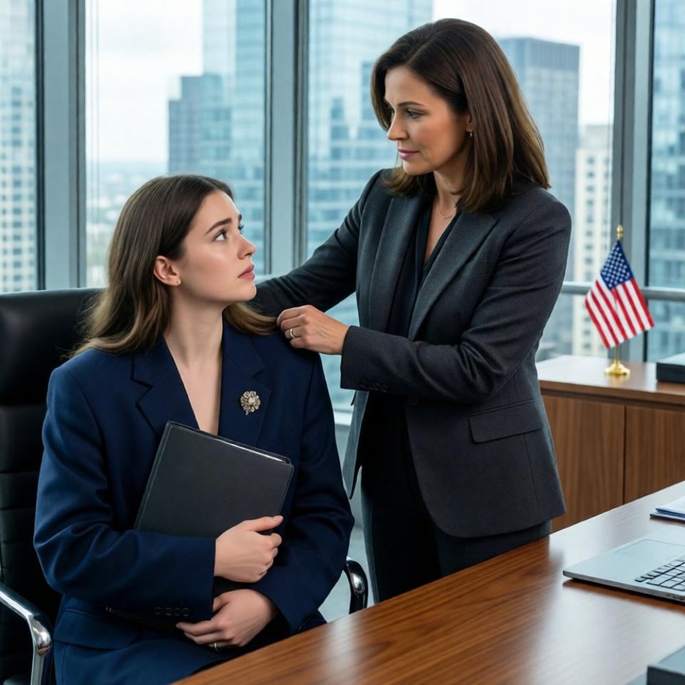LA-My parents wouldn’t buy me interview clothes. “Wear your sister’s old suit. You don’t deserve new things.” I walked into the biggest interview of my life in a suit two sizes too big, held with safety pins. The CEO stood, handed me her blazer, and said: “I know exactly who put you in that suit…”