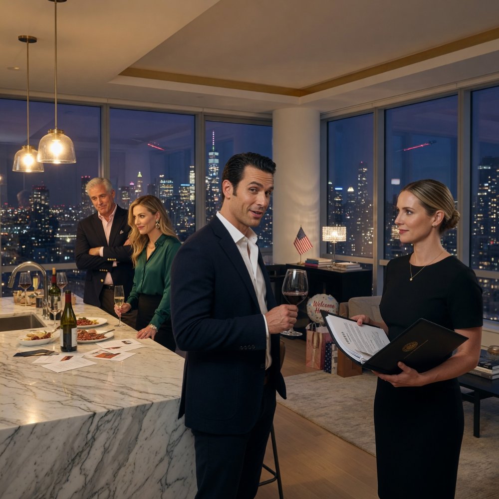 LA-“You don’t belong in nice places,” my stepbrother yelled at his apartment housewarming. “Minimum wage workers like you ruin the neighborhood.” Everyone agreed. I left without arguing. The next morning, property management called him: “Lease terminated — building owner’s decision.” His phone started ringing…