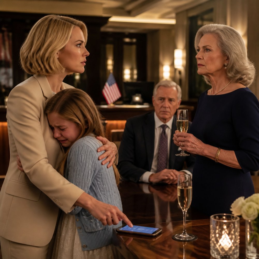 LA-My daughter was still crying in my arms when i opened my banking app. Fifteen years of paying for their luxury about to end in one tap. They kept raising champagne glasses… never realizing the card was already dead. Access revoked. Family empire collapsed.
