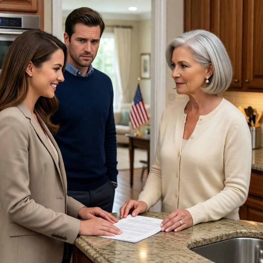 LA-“What a beautiful house.” my daughter-in-law smiled. “my mother will love it — we’re moving in.” she had already planned who would take each room. i let her finish… then calmly said no. everything stopped.