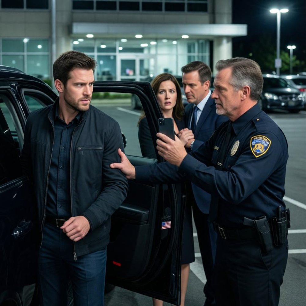 LA-I saw my wife kissing her boss in the parking lot — and i was ready to confront them right there. then a stranger stepped out of the shadows, grabbed my arm, and quietly said, “if you want the truth… don’t let them see you.”