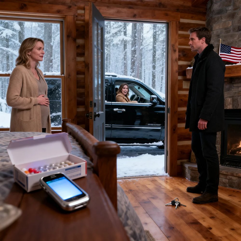LA-My husband said: “there’s enough firewood and food for two weeks.” then he got in the car, pulled his mistress close, and started the engine. he left me — no phone, no car, after emergency surgery — in a cabin in the middle of a snowy forest. i smiled. this was his last mistake