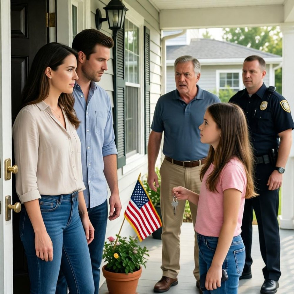 LA-Nobody in my family came to my basic graduation. a few weeks later, my dad texted: “i need $8,000 for your sister’s wedding.” i sent $8 with “best wishes.” then i told my husband to change the locks. after that, my dad called the cops — on me.