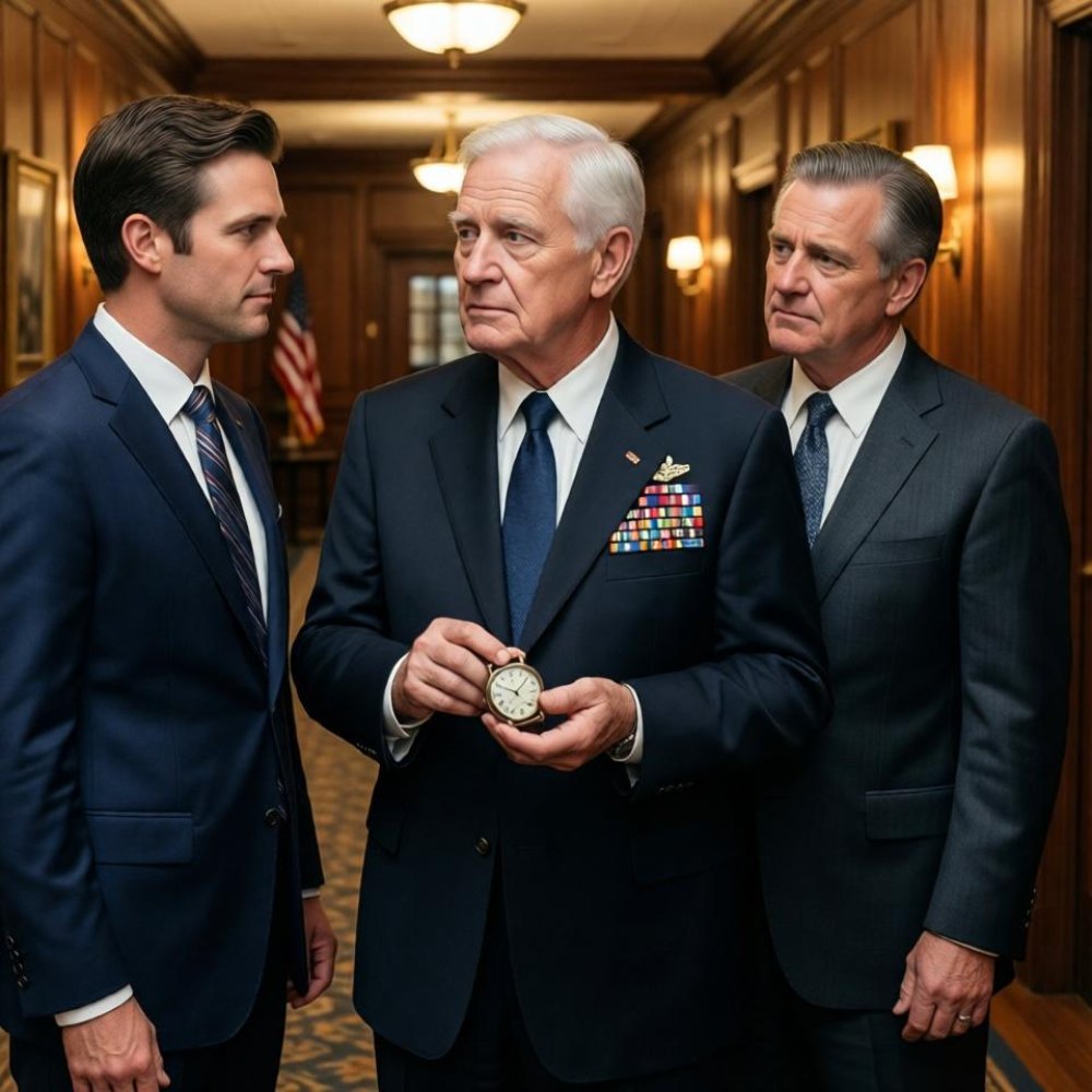 LA-My father-in-law mocked my cheap watch at a Veterans Day dinner. I stayed silent. Two hours later, a retired 4-star general saw it and went pale. Where did you get that? I told him my father’s name. He stood up, shaking: then he has no idea who you really are… 11
