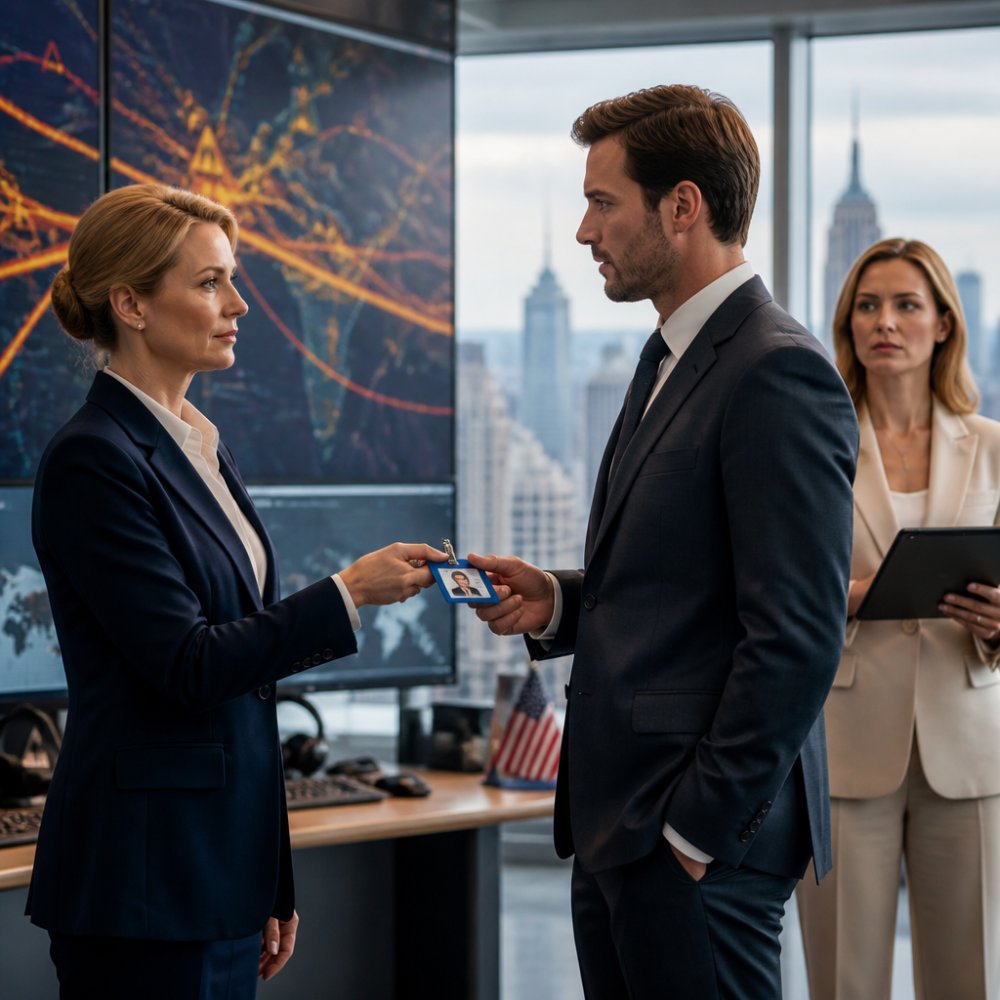 LA-“For 11 years, I routed every flight in your father’s airline network. Now you’re firing me because your fiancée ‘does ops now’?” I asked the owner’s son. “Effective immediately,” he snapped. I handed him my badge. “You have 20 minutes before the first planes are grounded. Tell your dad I said good luck.”