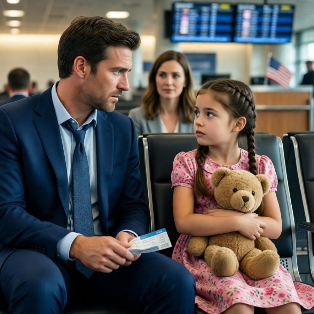 LA-Hearing that his flight at the airport had been delayed yet again, the man let out a heavy sigh and sank into his seat. he was on the verge of losing a multimillion-dollar deal. suddenly, he noticed a little girl sit down beside him, studying him intently. when he smiled at her, he heard her whisper, “don’t play with fate. forget the money — go home.” forcing himself to listen, the man rushed back home, but when he opened the door…