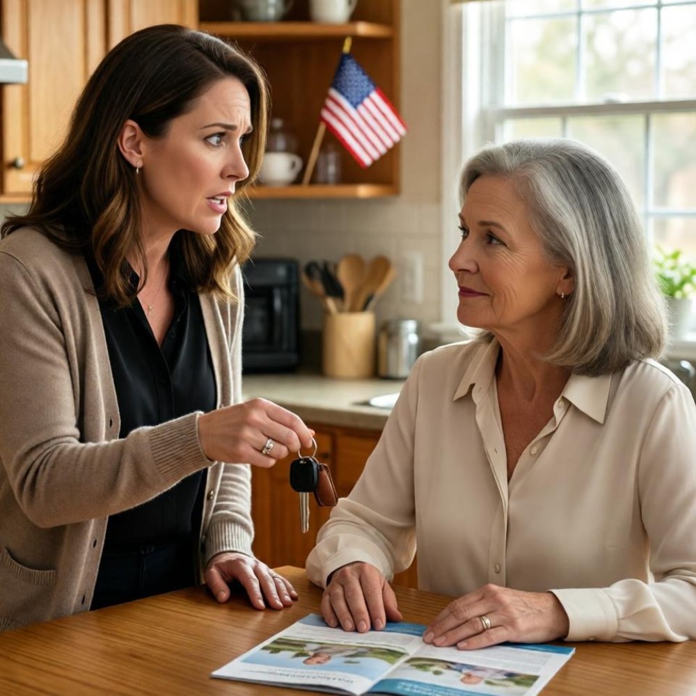 LA-After my husband died, my mom sold my car without even asking — said I “wouldn’t need it anymore.” But what she didn’t know… was that inside the glovebox, he left something that could destroy her.