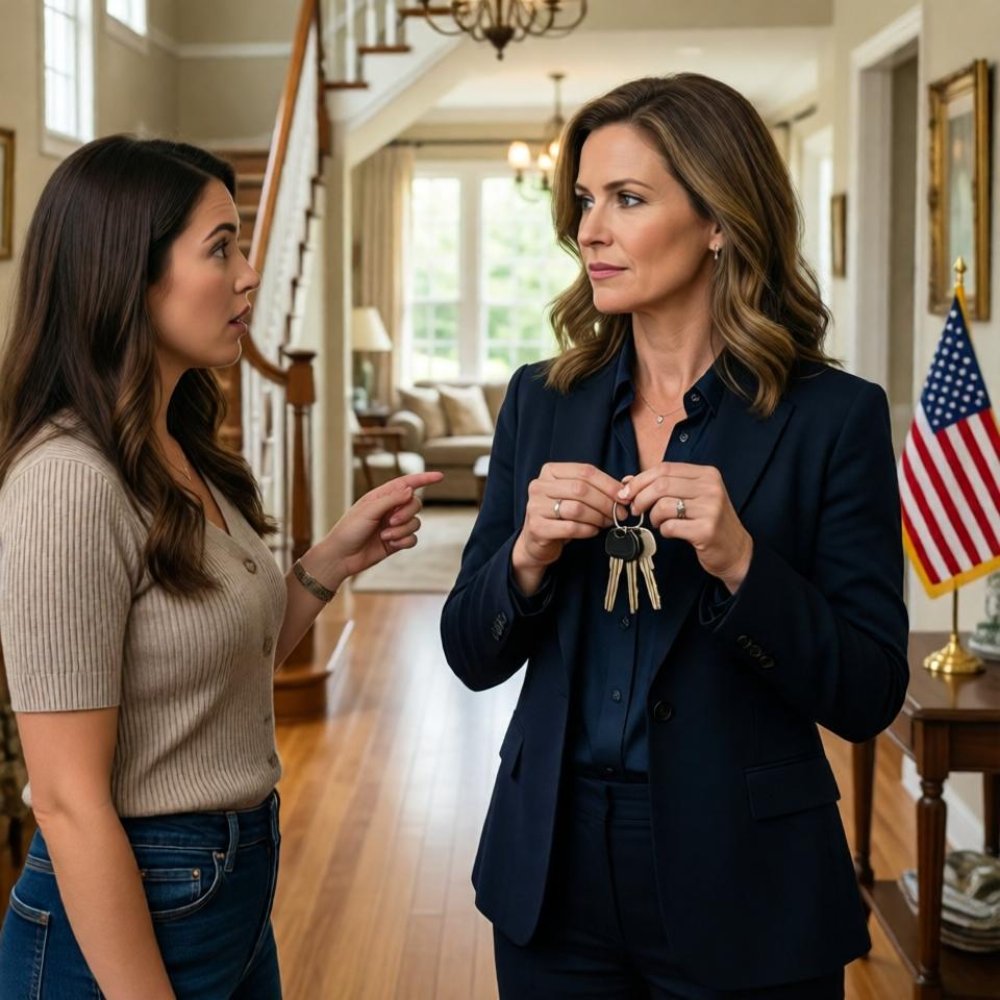 LA-“What a beautiful house.” my daughter-in-law smiled. “my mother will love it — we’re moving in.” she had already planned who’d take each room. i let her finish… then calmly said no. everything stopped.