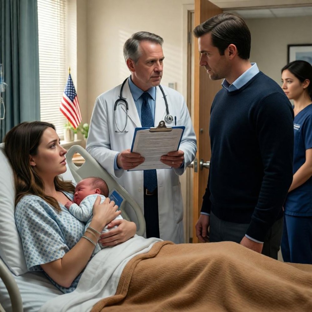 LA-I was still in pain after giving birth. My husband had just looked at the baby and coldly said: “Get a DNA test. This baby can’t be my son.” The entire room fell silent. I could only clutch my baby tightly in my arms. Five days later, the doctor walked in, looked at my husband, then went pale: “Lock the door… call the police now.”