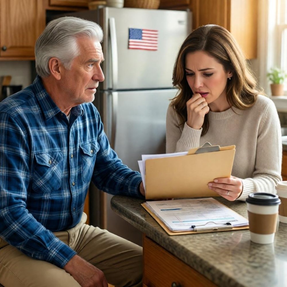 LA-My father-in-law called me — not his son, not his daughter — and asked me to come alone. When I opened the folder, he said: “Tell me if I’m losing my mind… or if she’s stealing from me.” I couldn’t breathe.