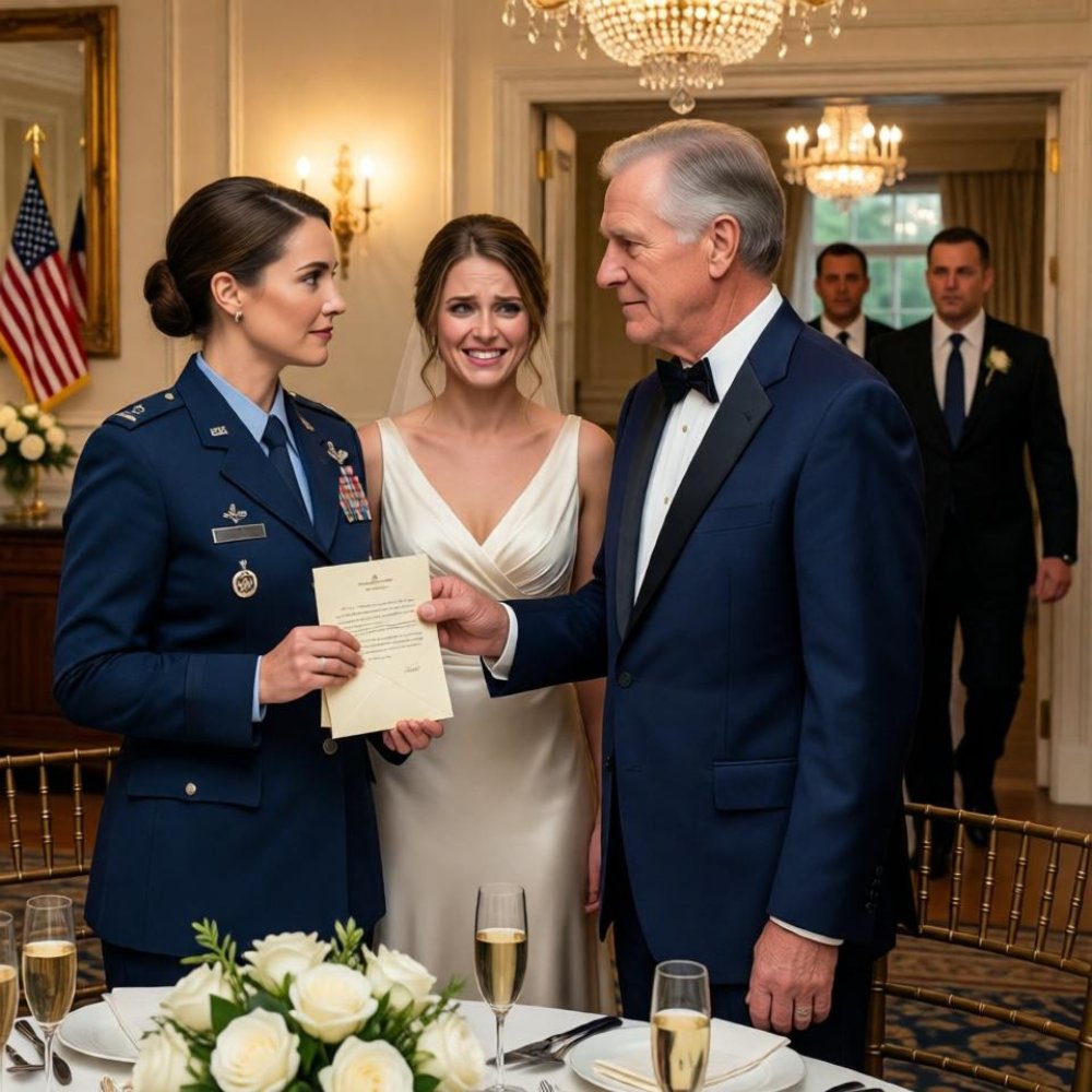 LA-At my sister’s wedding, my dad handed me a family rejection letter – at the reception. My sister thought I’d break down in front of the cameras. I simply folded the letter, slipped it into my pocket, and smiled. They had no idea… I had already… US lis.