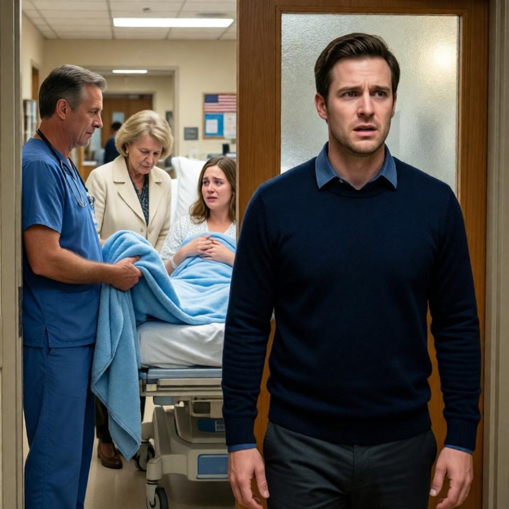 LA-Delivery room: “If you give birth to a girl, I’ll leave you. I need a son!” my husband growled right outside the delivery room. I burst into tears… while my mother-in-law silently lowered her head. But when the doctor walked out smiling, “Congratulations, it’s a baby boy,” my husband suddenly turned pale… then whispered: “That’s impossible…”