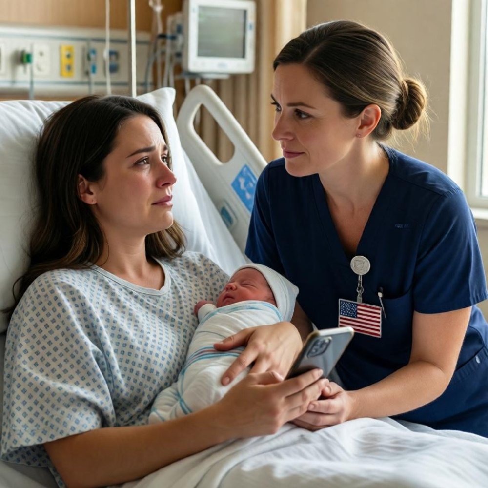 LA-My husband left me for his mistress when i was 6 months pregnant. he took everything. i had to sleep on the floor. stress caused me to give birth prematurely. and while i was still in the hospital, holding my baby… my phone lit up with a message i never expected.
