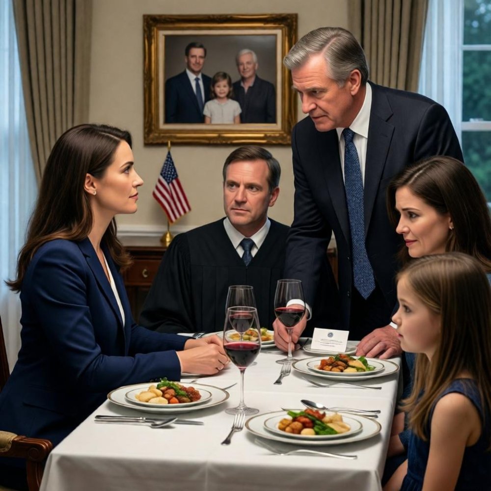 LA-My dad called me at 1:30 a.m. “tomorrow, you can join your brother’s fiancée’s family for dinner, but keep your mouth shut.” i asked why. mom snapped: “her dad’s a judge. don’t embarrass us. you always do.” i smiled. “got it.” during the toast, the judge suddenly stopped right in front of me. “hello… i’m surprised to see you here. who are you to them?” the room fell dead silent.