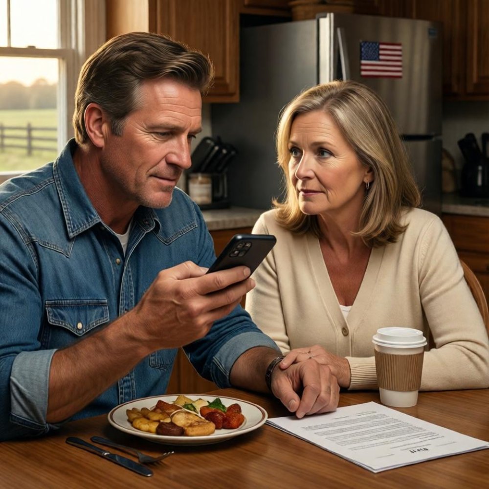 LA-My son called: “the ranch is mine. i filed everything. you get nothing.” i just said, “i know. check your charges.”