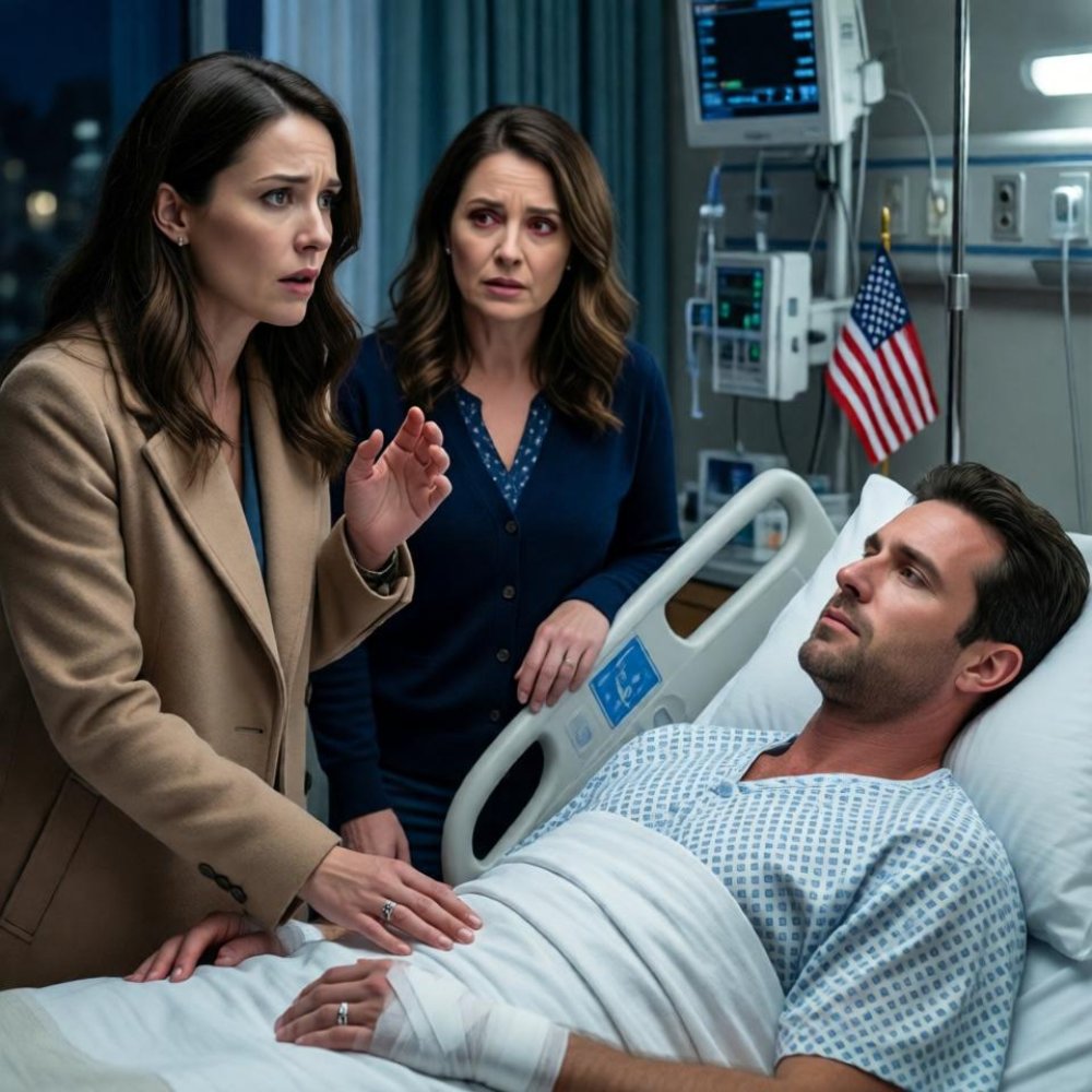 LA-My sister called me “your husband had a severe accident. He’s in surgery… come fast.” I whispered, “that’s impossible… he’s sitting next to me.” When i reached hospital.. i went pale because