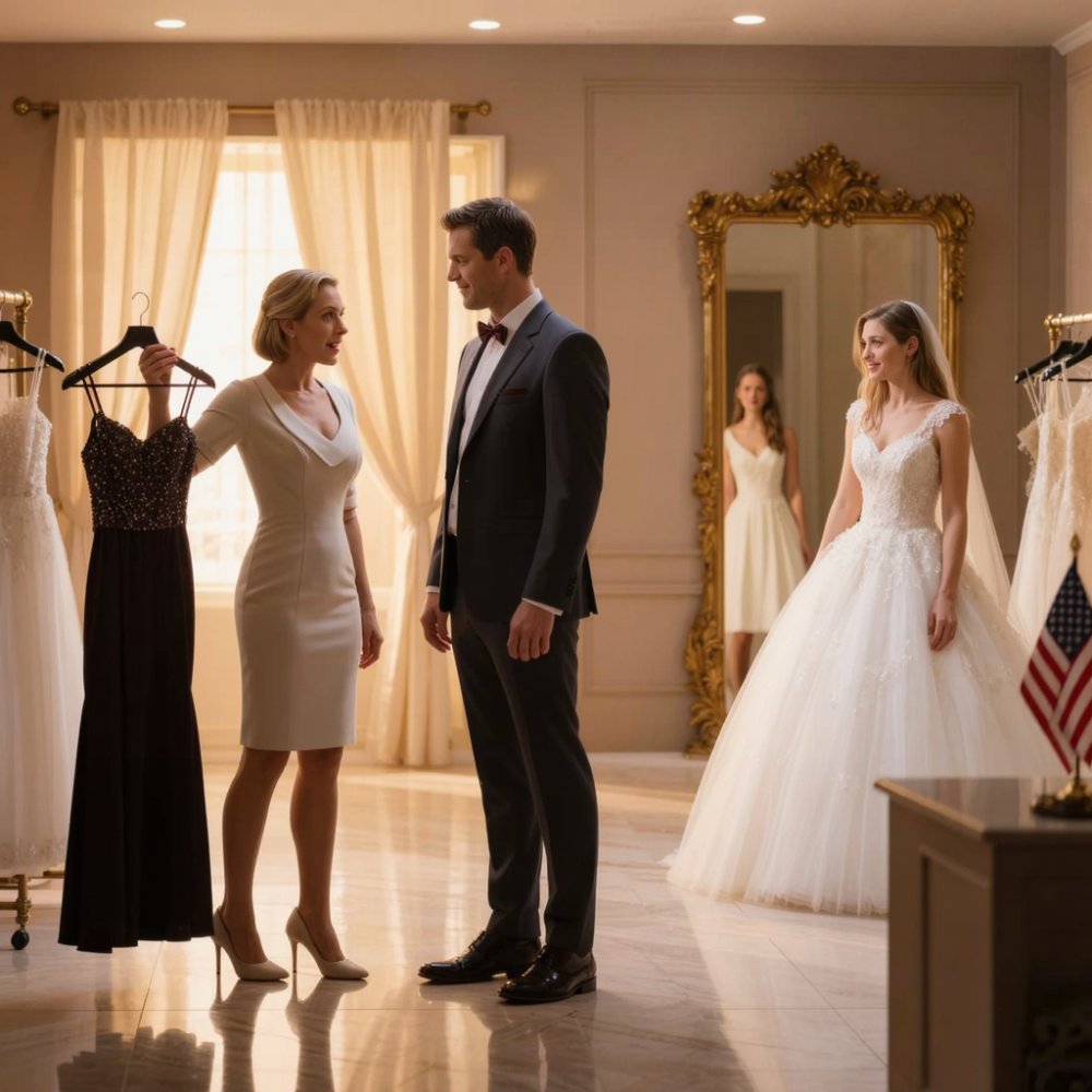 LA-A couple of days before the company party, i was choosing an evening dress in a store. In the fitting room next to mine, a beautiful woman was trying on a wedding dress. I smiled, remembering my own wedding. “my fiancé is here!” the bride-to-be shouted. When i turned around, i saw my husband. But what happened next…